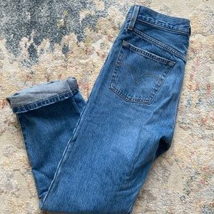 Levi’s jeans! Boot cut.